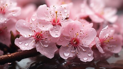 a illustration Cherry blossom, insanely detailed and intricate, elegant, hyper realistic...