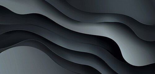 Modern minimalist vector in slate grey, sophisticated layering.