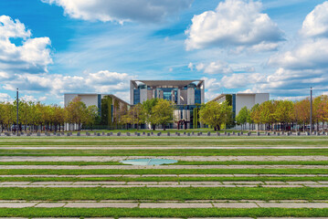 The Federal Chancellery in Berlin is the official seat and residence of the chancellor of Germany...