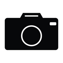 photo camera icon vector