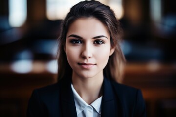 Fototapeta premium a woman in a suit