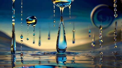 water drops