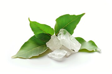 camphor for aroma therapy on aroma lamp for cosmetics, spa, health, nature concept