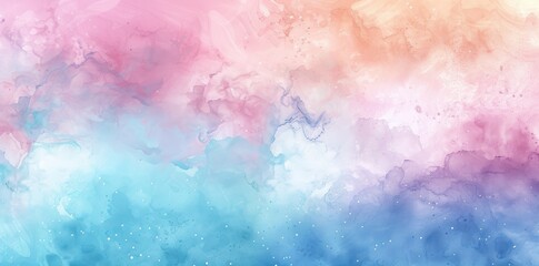 Captivating watercolor wash background with vibrant colors and confident strokes.
