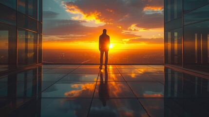 Panels affixed, the engineer optimizes solar capture, driving forward the green energy revolution.