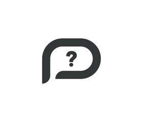 question mark on white backgroud	