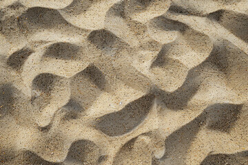 Sand textures with varying grain sizes and patterns, such as beach sand or desert sand. Sand textures can convey a serene and tranquil atmosphere. 