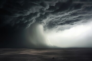 Storm thunderstorm lightning outdoors.