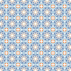 Seamless pattern with flowers