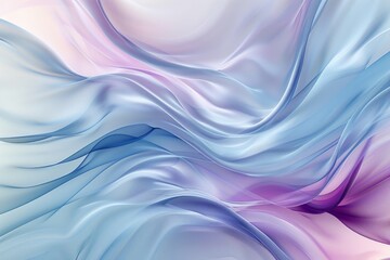 Blue and pink background with wavy lines