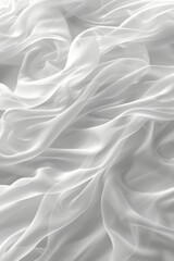 Obraz premium Close up of a bed with white sheets