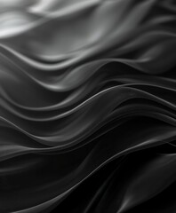 Obraz premium Flowing wavy fabric texture