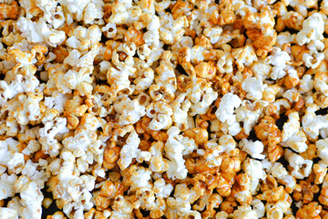 Fototapeta na wymiar Popcorn texture background
