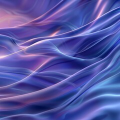 Obraz premium Blue and purple wavy lines background