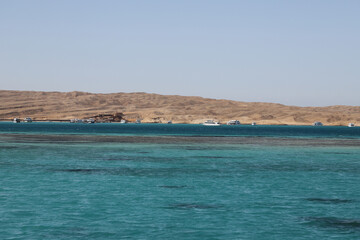 red sea, sea scape and sky scape