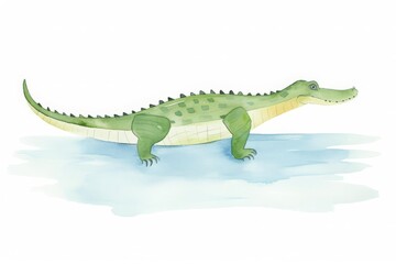 Fototapeta premium Alligator, powerful alligator