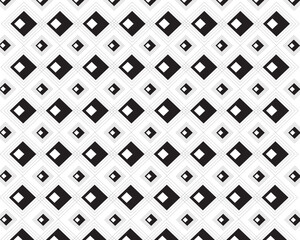 black and white seamless pattern geometric background