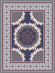 vintage carpet vector design 26