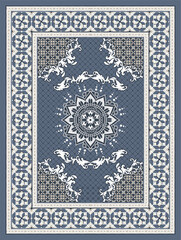 vintage carpet vector design 20