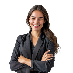 portrait of a smiling business woman