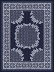 vintage carpet vector design 10