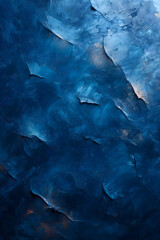 Fototapeta premium Digital vintage painting Abstract geometric blue
