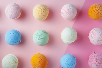 Creamy texture in a whipped ice cream sundae, served in a vanilla soft serve from an ice cream tub with fudge, featuring a summer dessert sherbet and a scoop of cream in a sundae dish.