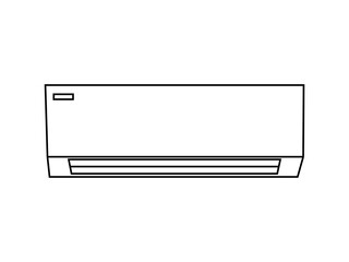 Ac outline design vector