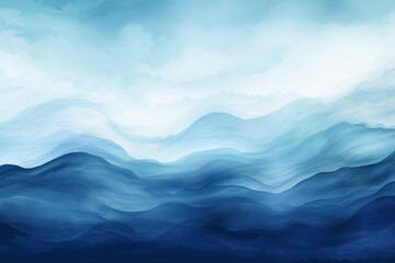 Fototapeta premium Bule Gradients backgrounds nature water.