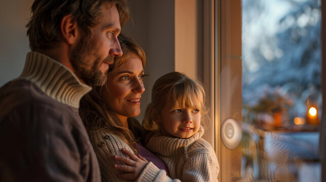 "Embracing Eco-Friendly Comfort: A Family's Journey with Smart Thermostats"