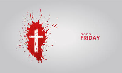 Good Friday, Good Friday Creative design for social media post.