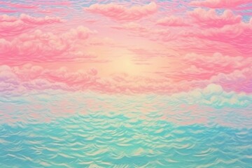 Seascape outdoors scenery rainbow.