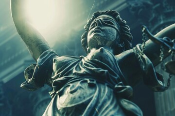 Fototapeta premium Antique Statue of Justice Collection