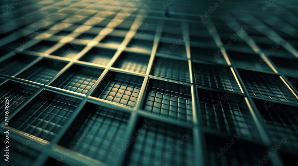 Poster grid backgrounds: a 3d vector illustration of a grid background with intersecting lines