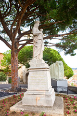 Monument to the Virgin Mary in Cannes, France