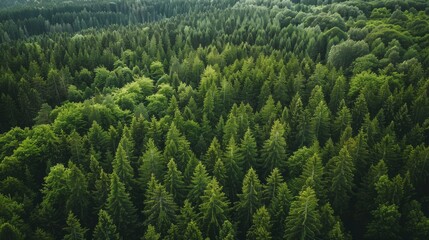 aerial view, germany harz mountains, trees, green colors, 16:9