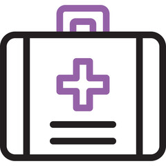 Obraz premium Briefcase icon