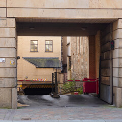 old abandoned factory