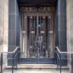 entrance to the building