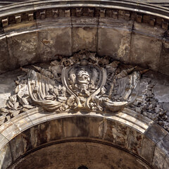 detail of the building