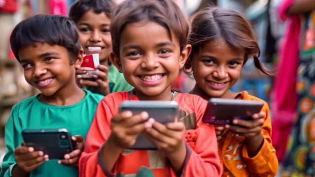 Children happy to use technology to explore different cultures and learn new things