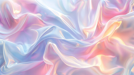 Obraz premium pink and blue pastel silk background