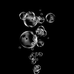 transparent balls. Bubble on a transparent background. Soap bubbles on transparent background. Air bubbles underwater on a transparent background. Soap bubbles. Realistic soap bubbles.