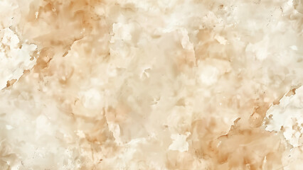 Gentle Glow: Pastel Beige Watercolor Background