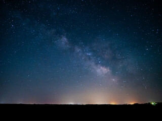 Nebraska Milky way Sky