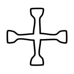 of car service and repairing of doodle icon sets