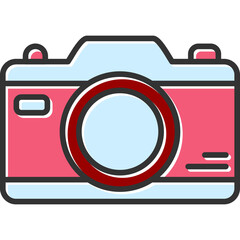 Digital Camera Icon - obrazy, fototapety, plakaty
