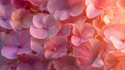 Enchanting Macro Backdrop of Pink Flower Petals