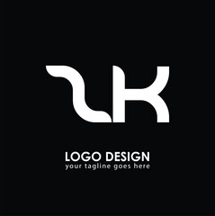 ZK ZK Logo Design, Creative Minimal Letter ZK ZK Monogram
