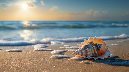 Shell on the beach